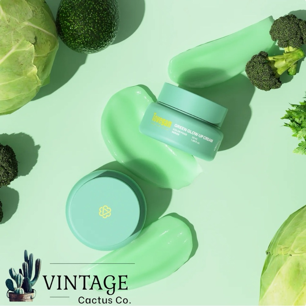 NEW! Tovegan Green Glow-Up Cream!